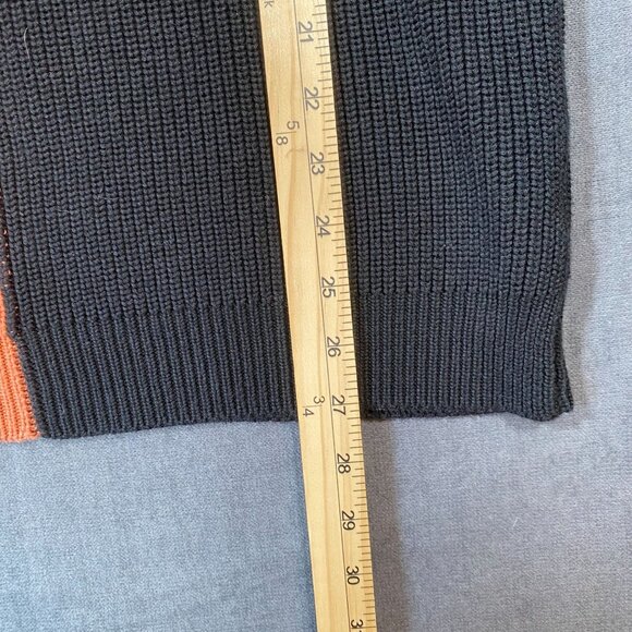 Pink Lily Colorblock Knit Crewneck Sweater Pullover Womens size Medium - Picture 8 of 9